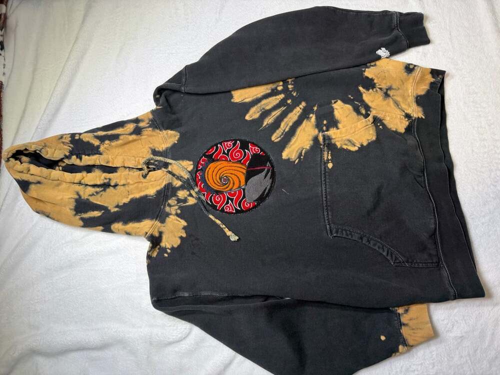 Hypland Naruto Shippuden Obito Hoodie Size Small Tie Dye Akatsuki
0020